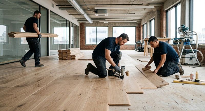 Commercial Hardwood Service in Fulton County, GA