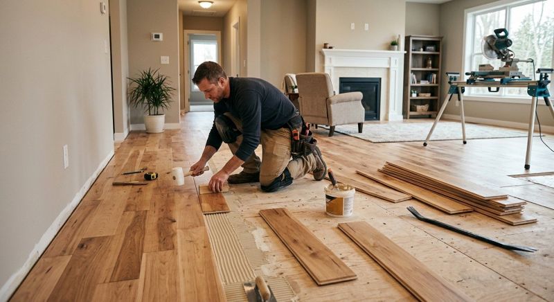 Engineered Wood Installation in Stockbridge, GA