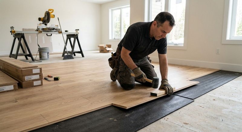 Engineered Wood Installation in Stockbridge, GA