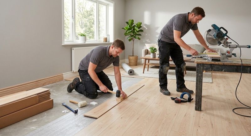 Laminate Floor Installation in Dekalb County, GA