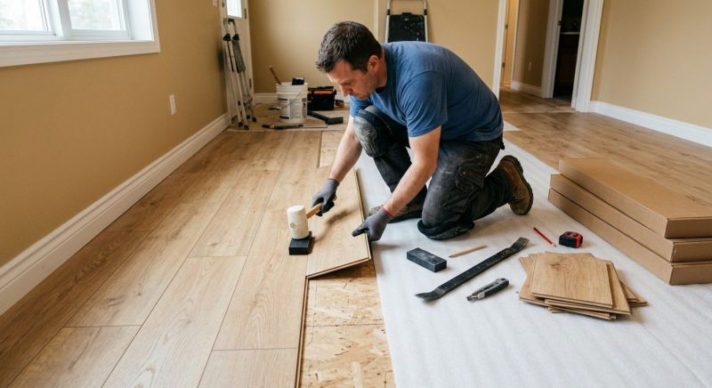 Laminate Floor Installation in Hampton, GA