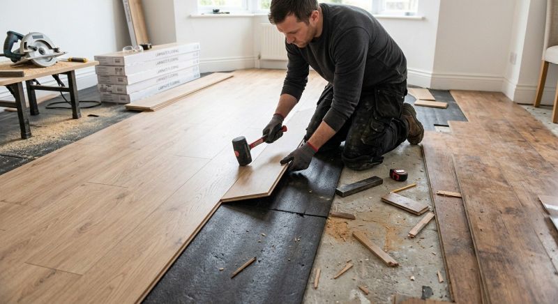 Laminate Floor Installation in Hampton, GA