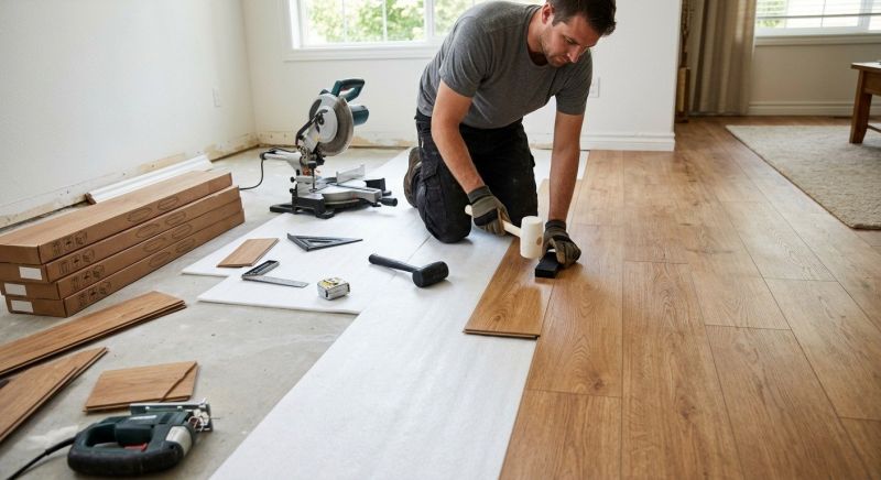 Laminate Floor Installation in Locust Grove, GA