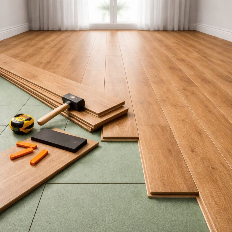 Laminate Floor Remodeling in Stockbridge, GA