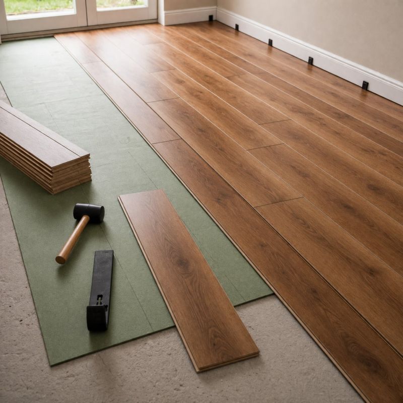Laminate Floor Replacement in Dekalb County, GA