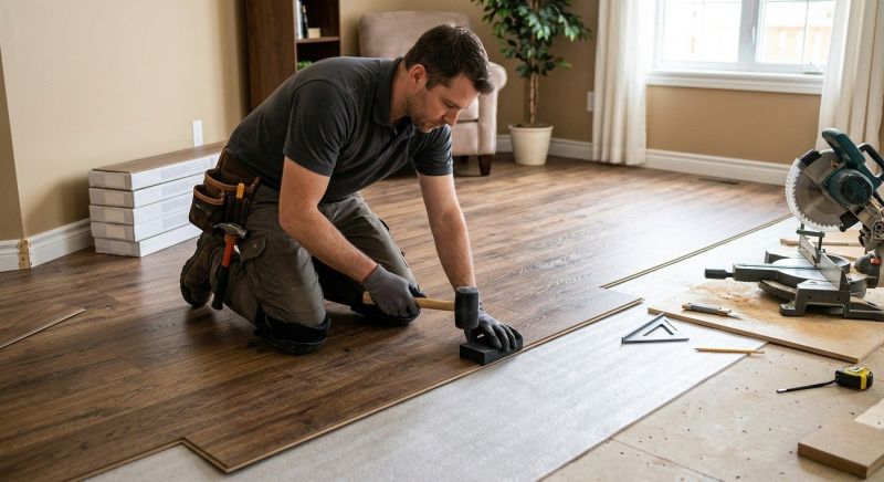 Laminate Floor Replacement in Ellenwood, GA