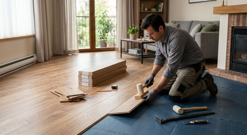 Laminate Floor Replacement in Forest Park, GA