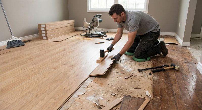Laminate Flooring Replacement in Stockbridge, GA