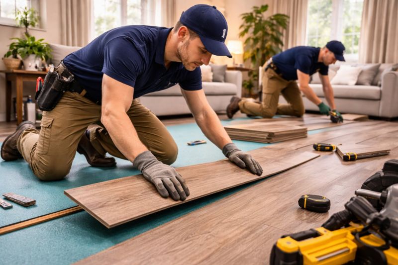 Laminate Flooring Replacement in Stockbridge, GA