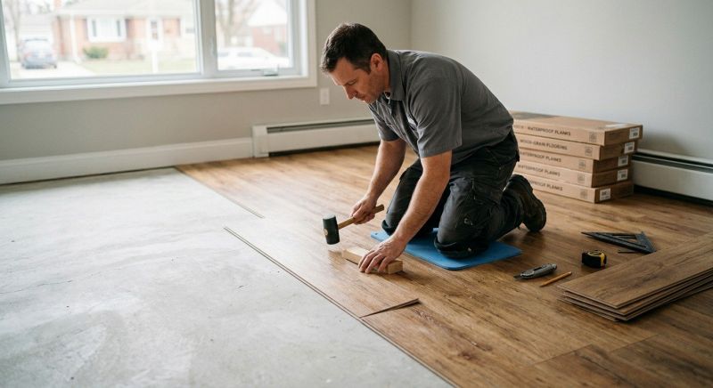 Linoleum Floor Installation in Fayette County, GA
