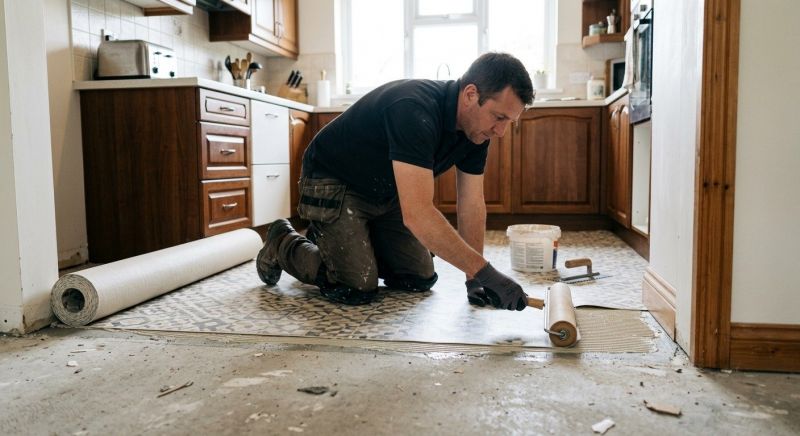 Linoleum Floor Installation in Fayette County, GA