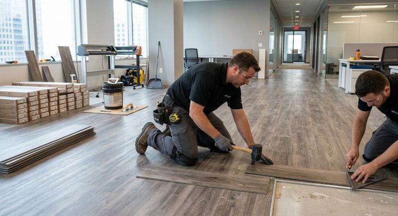 Linoleum Floor Installation in Jackson, GA