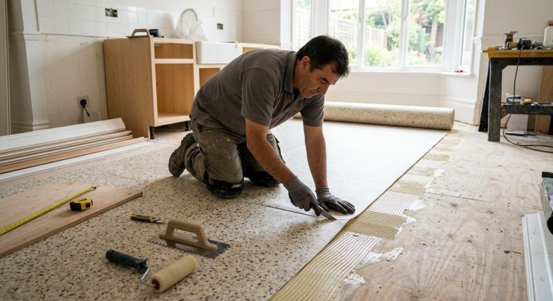 Linoleum Floor Installation in Jonesboro, GA