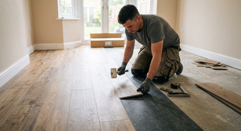 Luxury Vinyl Tile Installation in Hampton, GA