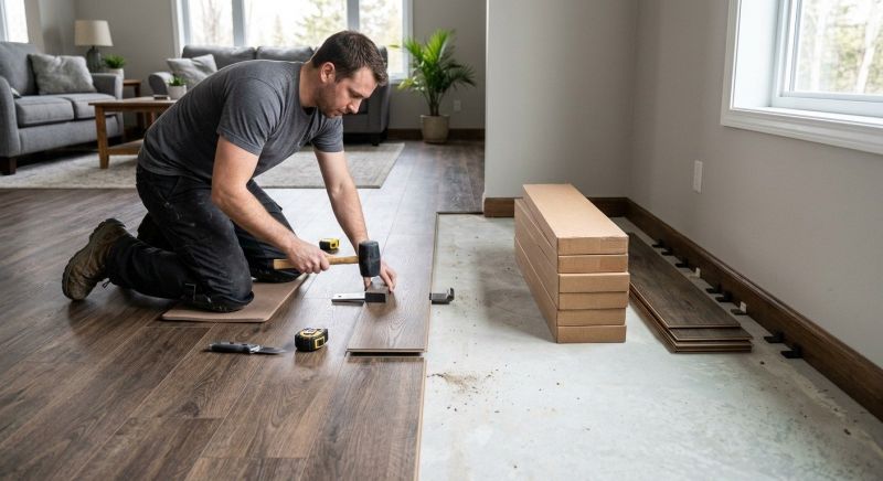 Lvt Flooring Installation in Oxford, GA