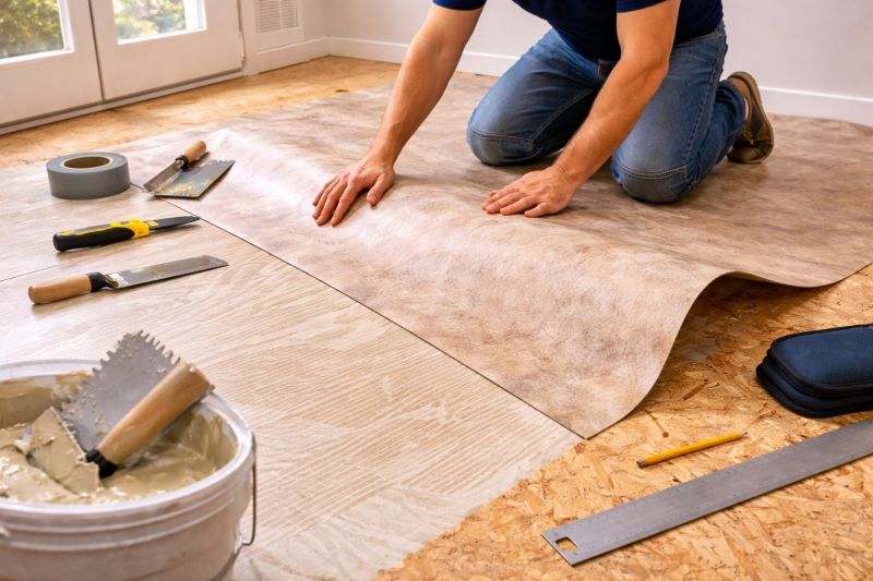 Sheet Flooring Installation in Fairburn, GA