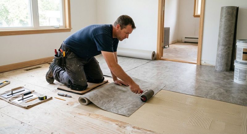 Sheet Vinyl Installation in Fayette County, GA
