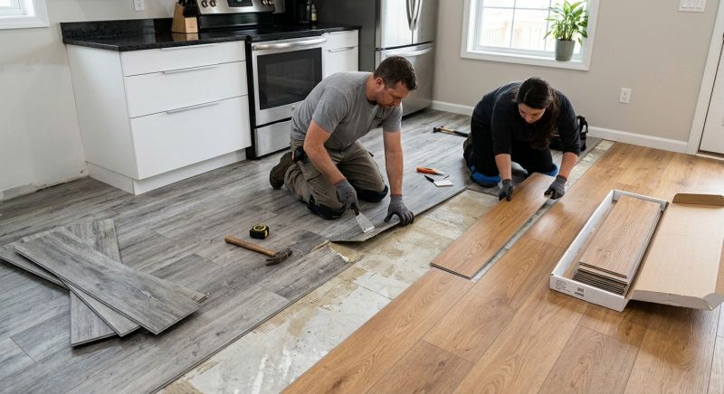 Vinyl Floor Replacement in Stockbridge, GA