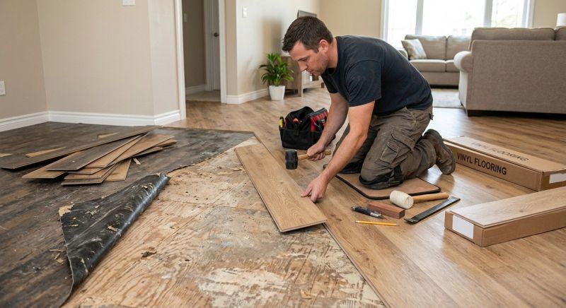 Vinyl Flooring Installation in Jonesboro, GA