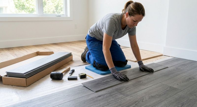 Vinyl Tile Installation in Stockbridge, GA